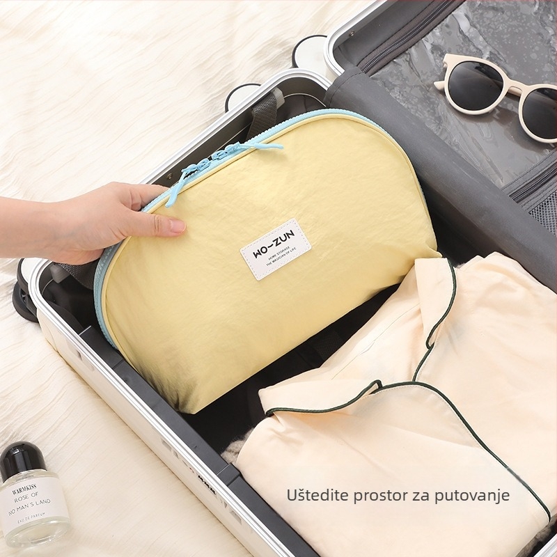 Torba za skladištenje odjeće, stil ručne torbe, poliester, višenamjenski putni organizator za donje rublje, grudnjake i čarape