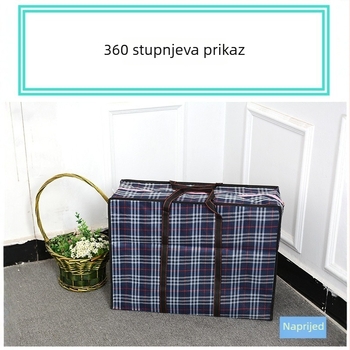 Oxford tkanina velika torba za preseljenje, kapacitet 56–75 L, otporna na habanje i vodootporna, geometrijski uzorak, ležerni putni stil