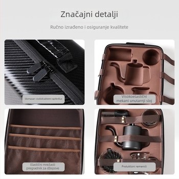 Saint Long EVA putni organizator za kavu Kfc01 – kubična torba za pohranu dodataka za kavu