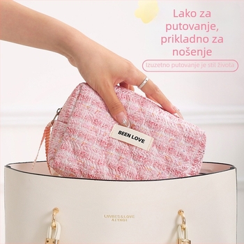 Kozmetička torbica za ruž – torba za ruku, poliester, za putovanje, na veliko