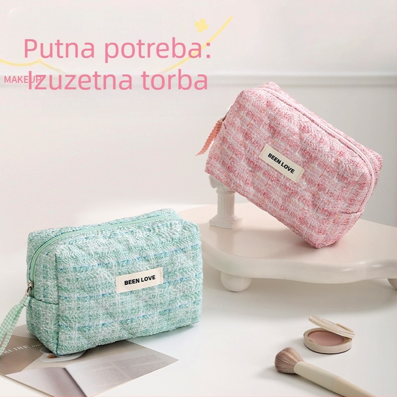Kozmetička torbica za ruž – torba za ruku, poliester, za putovanje, na veliko