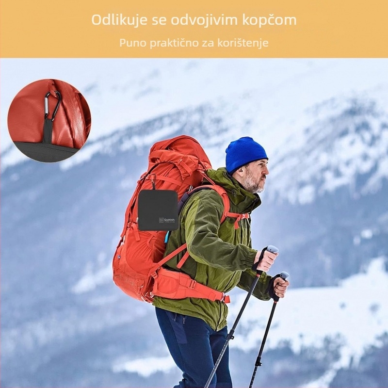 Torba za pohranu za vješanje, sklopaiva i periva, AS46, Oxford platno, oblik ručne torbe, višestruka namjena za putovanja (Model AS46; Materijal: Oxford platno; Oblik: oblik ručne torbe; Funkcija: višestruka namjena; Primjena: putovanja)