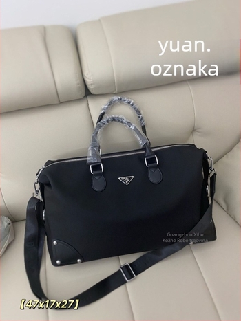 Tročlani set putnih torbi od najlona s logom trokuta, otporan na habanje, unisex, podstava od najlona, za slobodno vrijeme putovanja