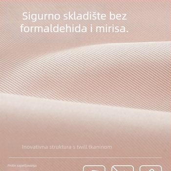 Pokrov za pohranu u garderobi s kompresijom – cilindrični oblik, poliester, model tp-001, za garderobu