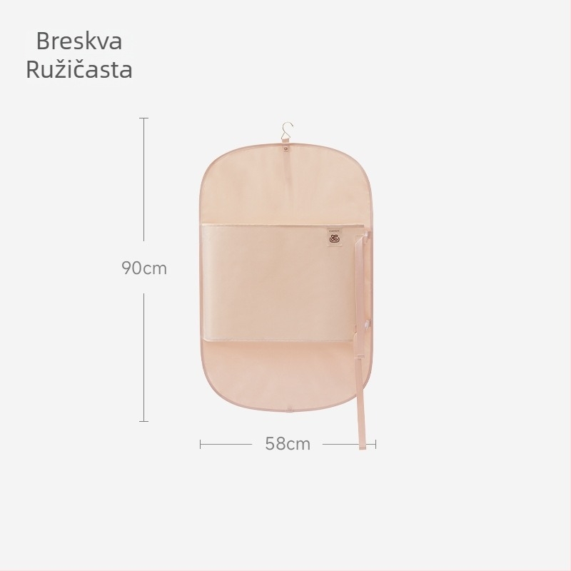 Pokrov za pohranu u garderobi s kompresijom – cilindrični oblik, poliester, model tp-001, za garderobu