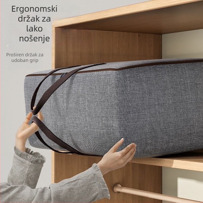 Organizator prtljage – prenosi torbu za preseljenje, kubni oblik, kationični materijal, vodootporan, višestruka namjena