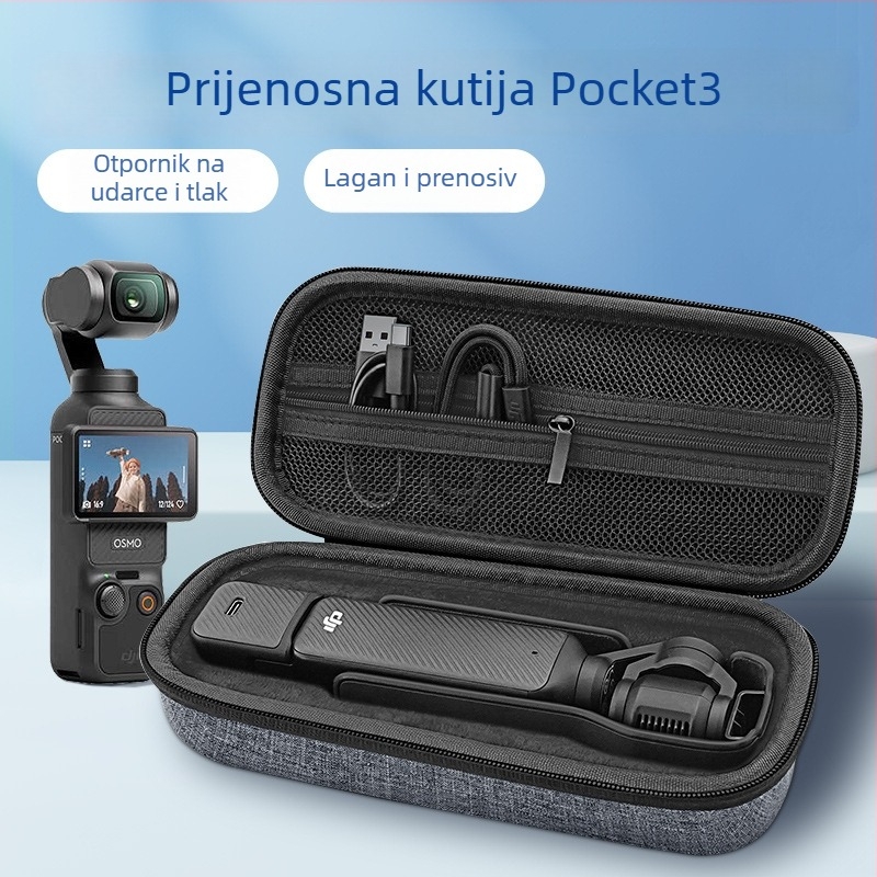 DJI Pocket 3 kutija za pohranu, džep-stil, Oxford tkanina, organiziranje, svakodnevna uporaba