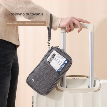 Torba za putovnice i dokumente | model: kationična torba za putovnicu; materijal: kationičan; oblik: pravokutan; funkcija: skladištenje; opseg: dokumenti