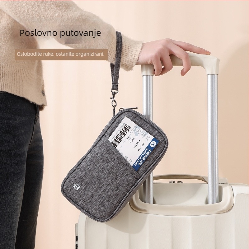 Torba za putovnice i dokumente | model: kationična torba za putovnicu; materijal: kationičan; oblik: pravokutan; funkcija: skladištenje; opseg: dokumenti
