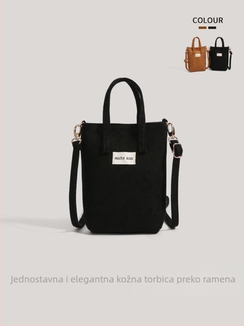Torba preko ramena od platna, cilindričnog oblika, zatvaranje šniranjem, unutarnja džep za telefon, gradski stil