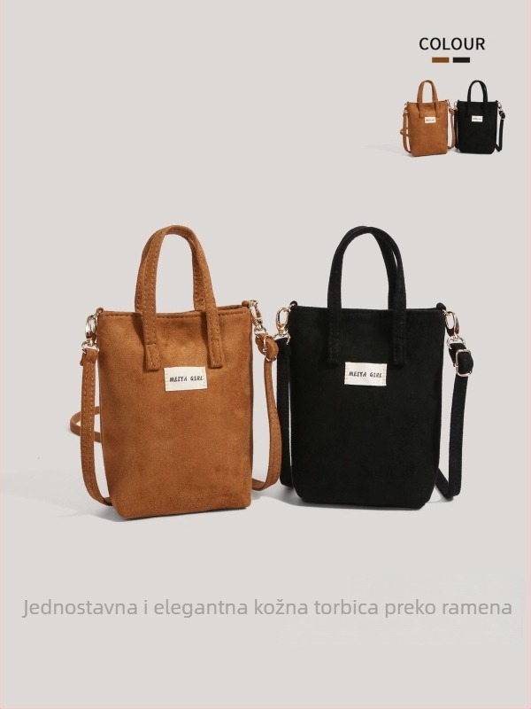 Torba preko ramena od platna, cilindričnog oblika, zatvaranje šniranjem, unutarnja džep za telefon, gradski stil