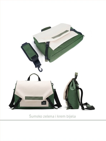 Korejskog stila studentska torba preko ramena od Oxford platna, vodootporna, velika zapremina, džep za prijenosno računalo, messenger torba