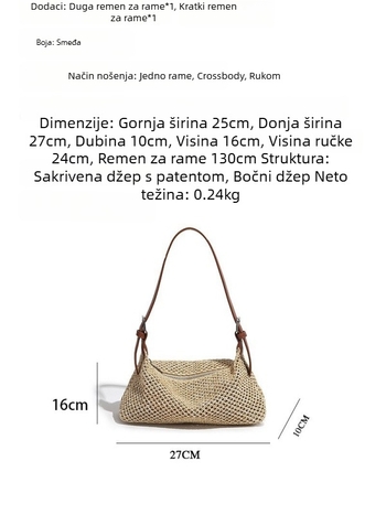 MODAI PU crossbody torba, dumpling oblik, zatvaranje na zip, podstava od najlona, unutarnji džepovi: džep sa zipom i džep za kameru