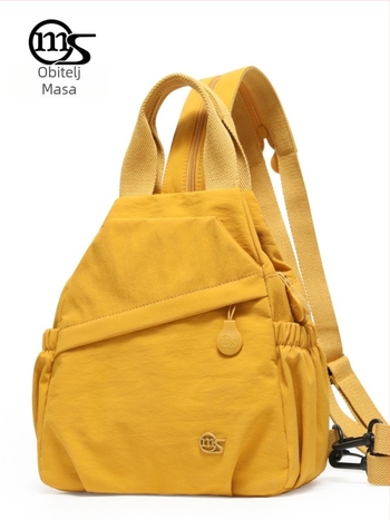 Ženska trofunkcionalna torba za prsa za vanjska putovanja — lagana crossbody torba (Materijal: Oxford tkanina; Podstava: Poliester; Način otvaranja: Zip; Unutarnji džepovi: džep za telefon, laminirani džep na zip; Godina/Sezona: jesen 2025)