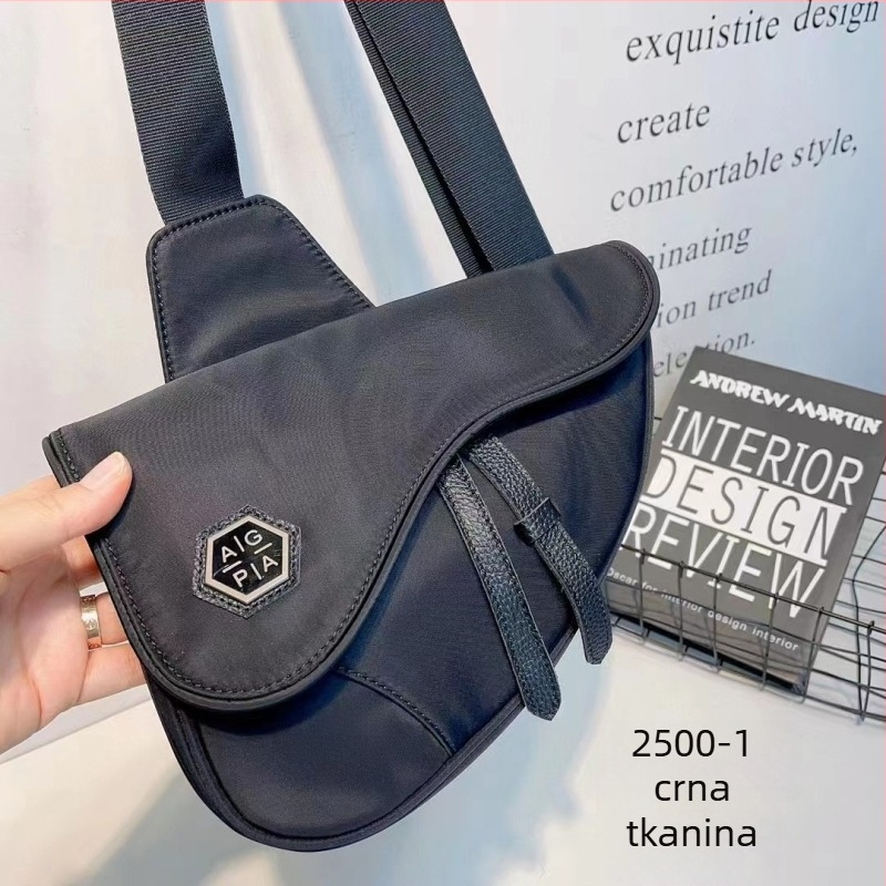 Casual ženska crossbody torba od Oxford platna, magnetsko zatvaranje, unutarnji džep sa zatvaračem, džep za mobitel, s unutarnjim slojem