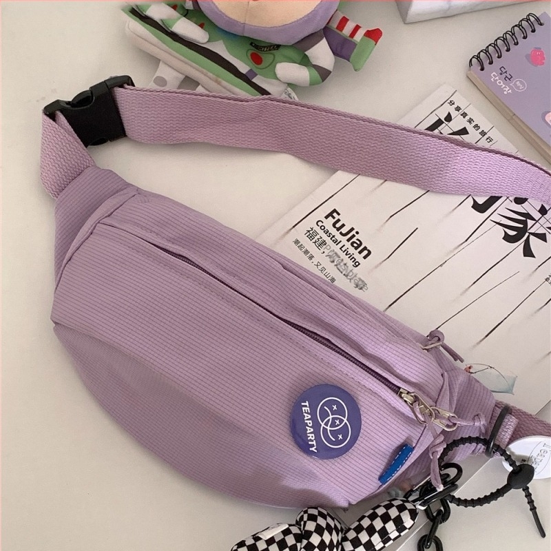 Unisex PU Crossbody torba, Jednobojna, Japanski nadahnut sveučilišni stil, Proljeće 2025, Podstava od poliestera, Otvaranje: Drugo
