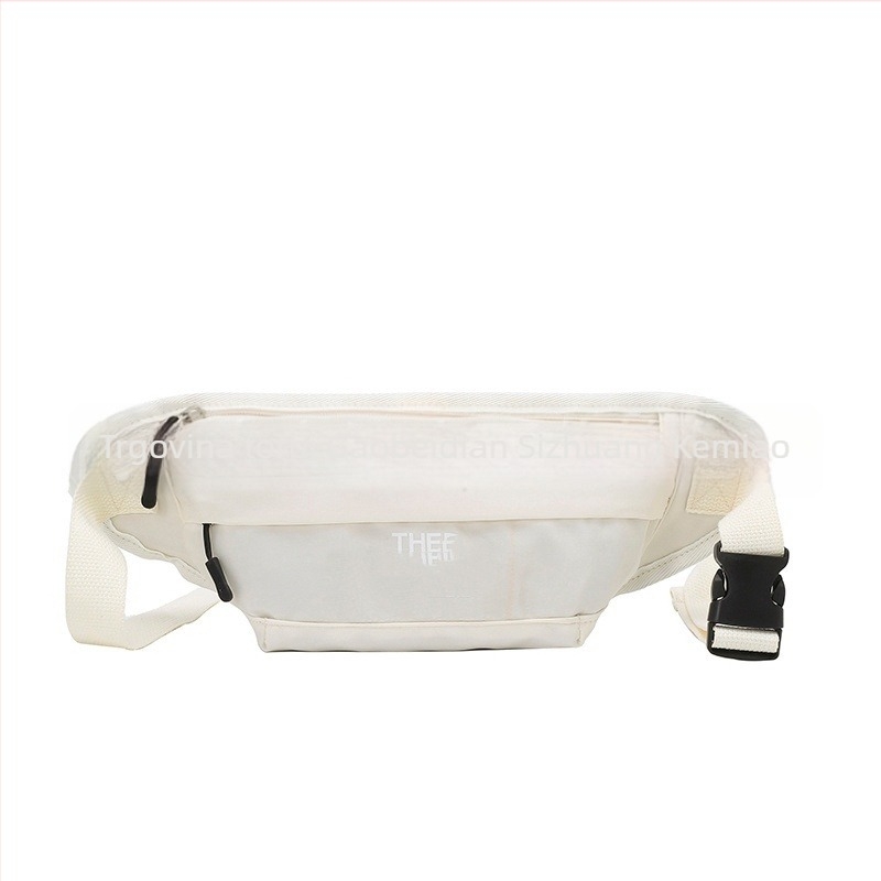 Unisex platnena crossbody torba sa zatvaračem, nylon podstava, laminirano unutarnje odjeljak (Proljeće 2024)