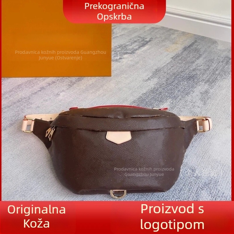 Kožna crossbody torba – koža prvog sloja, platnena podstava, zatvarač, unutarnji džep za telefon, proljetno izdanje 2025