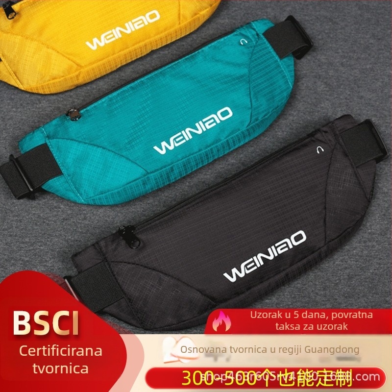 Unisex torba za struk za sport - Iznimno lagana, Veliki kapacitet, Vodootporna (Oxford tkanina)