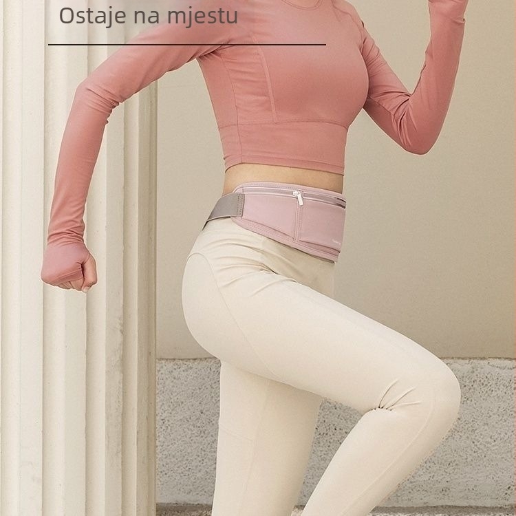Unisex torba za struk za trčanje, PU materijal, Oxford podstava, neobičan način otvaranja, proljetno izdanje 2025, svakodnevna uporaba