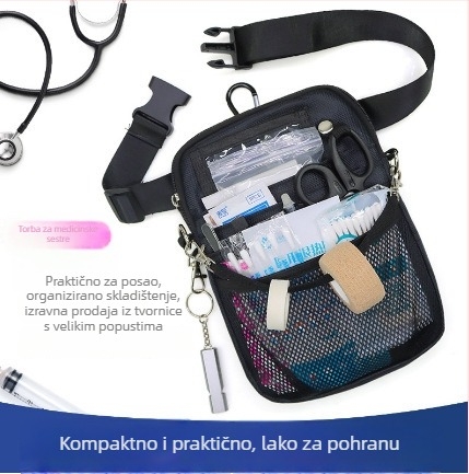 Torba preko ramena za medicinske sestre, Oxford tkanina, proširiva kapacitet, sportska torba, vanjski sportovi, Zima 2019