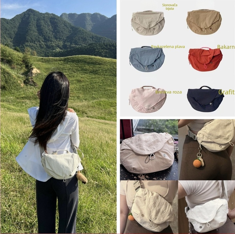 Nylon sportska torba, prozračna i ultra lagana, unisex, s podlogom od poliestera za otvorene sportske aktivnosti