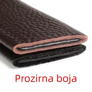 Muški kožni pojas od prve slojevite teleće kože, širine 2-4 cm, automatska kopča, uzorak lychee
