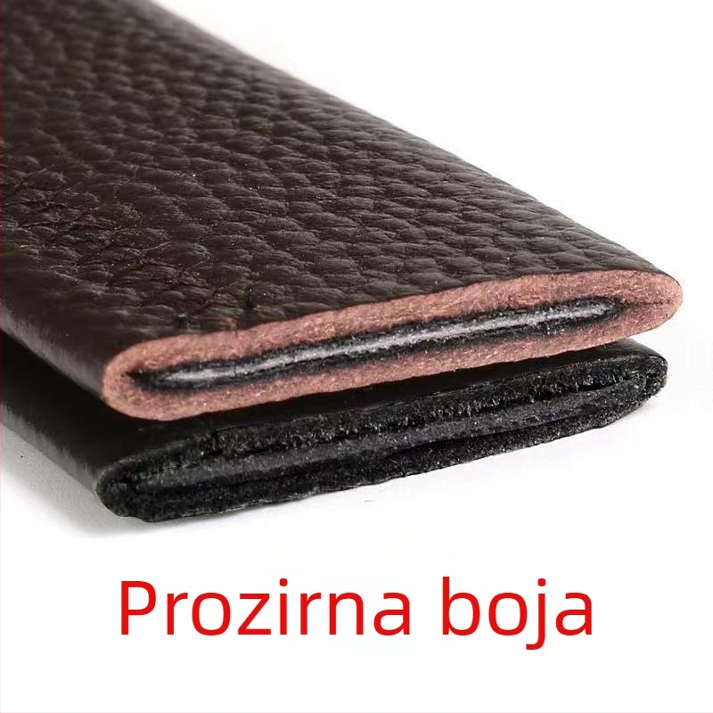 Muški kožni pojas od prve slojevite teleće kože, širine 2-4 cm, automatska kopča, uzorak lychee