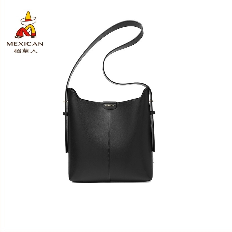 Bucket bag PU Veliki kapacitet Street fashion Zima 2024
