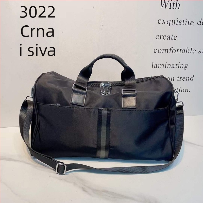Najlon torba za ramena u gradskom stilu Urban Simplicity, Pillow bag, s velikim kapacitetom, kompatibilna s koferom na kolica