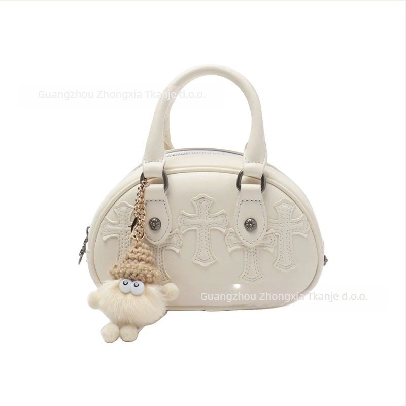PU crossbody torbica s Fresh and Sweet stilom, Cloud Pack trendom, vodoravni kvadratni oblik, zatvaranje zip zatvaračem