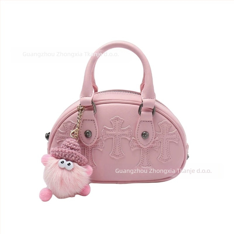 PU crossbody torbica s Fresh and Sweet stilom, Cloud Pack trendom, vodoravni kvadratni oblik, zatvaranje zip zatvaračem