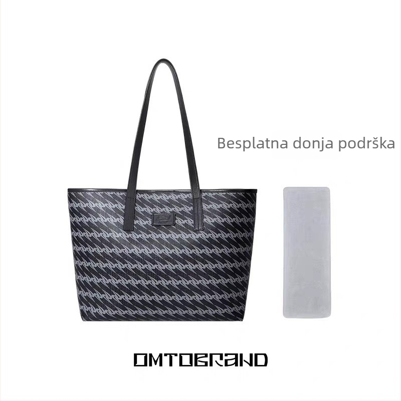 Unisex tote torba od umjetne kože, PU podstava, unutarnji džepovi za laptop, kameru i dokumente, meka konstrukcija, za svakodnevnu upotrebu