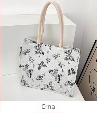 Torba Tote, gradski stil street fashion, najlonski materijal, vodoravni kvadratni oblik, magnetsko zatvaranje