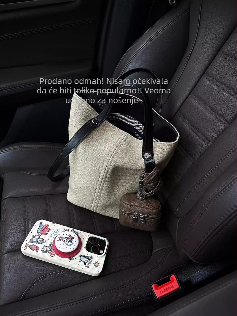 Bucket torba, mala veličina, PU koža, otvoreni vrh, jedna naramenica