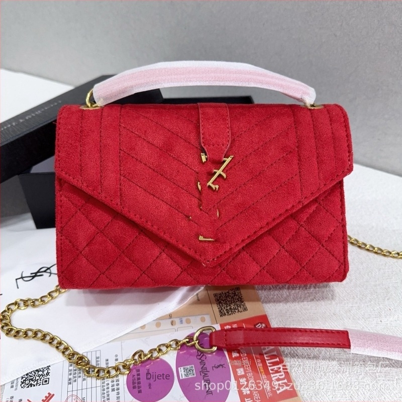 PU romboidna lančana torbica za rame – gradski stil, velika zapremina, poliester podstava, zatvoren otvor