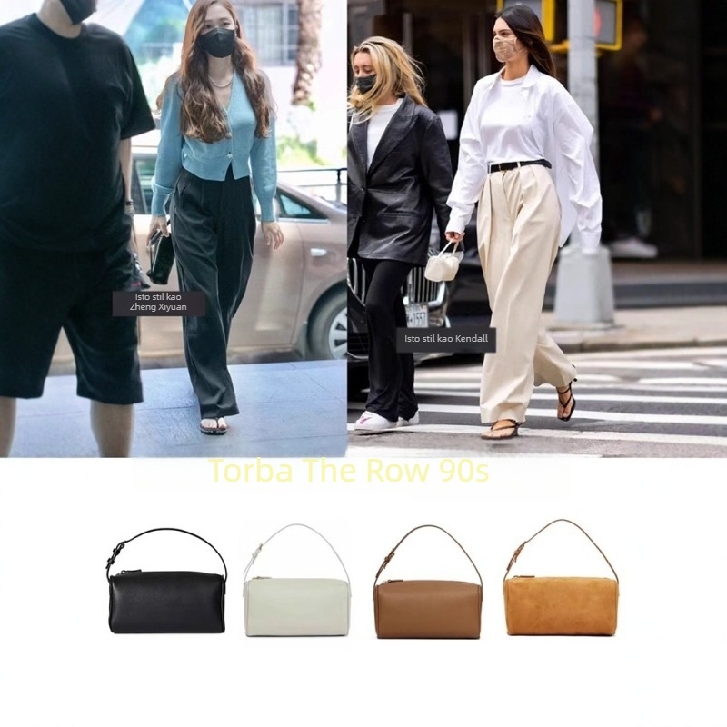 Cuckoo torbica od prave kože za podlakticu — kružni oblik, zatvarač, pretinac za ID karticu, proljeće 2025