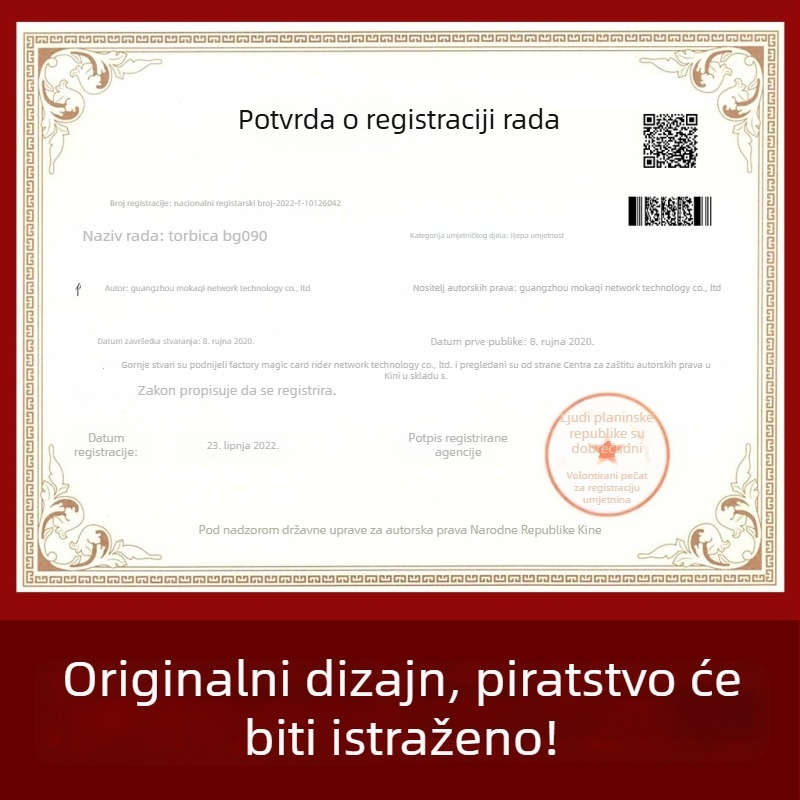 Ženska PU crossbody torbica s magnetskim zatvaračem, kvadratnog oblika, uspravni kvadratni oblik, unutarnja pretinac za telefon