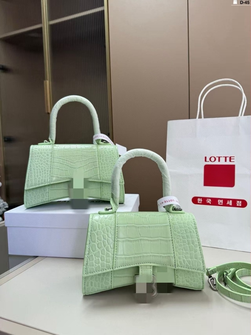 Torba s uzorkom krokodila i oblikom pijeska — za rame ili crossbody, ženska torba