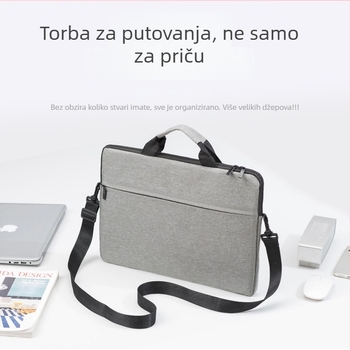 Ultra-tanka torba za laptop s Oxford materijalom, podstava od poliester, za nošenje preko ramena