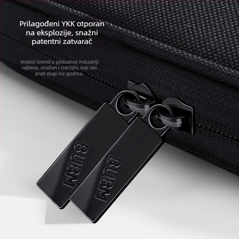Futrola za tablet – vodootporna, prozračna, višestruka namjena; Oxford platno, zatvarač, mek držač, stil clutch, gradski minimalizam