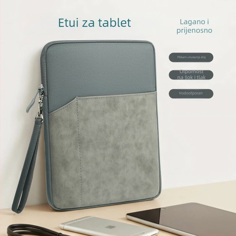 Torba za tablet iPad Mini | vodootporna, ultralakа, otporna na habanje, zaštita od zemljotresa | Materijal: poliester; Wzor: jednobojni; Kompatibilno s Apple i Huawei tabletima