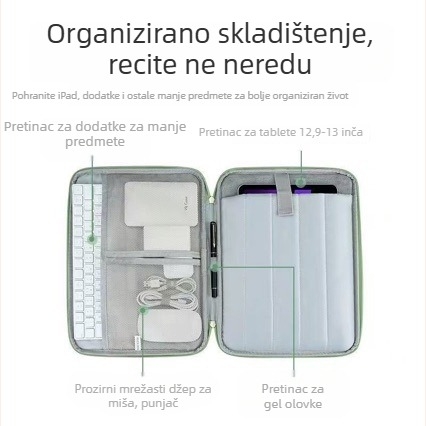 Torba za tablet z PU, zaštita od potresa, Bubm, gradski jednostavan stil, Oxford podstava