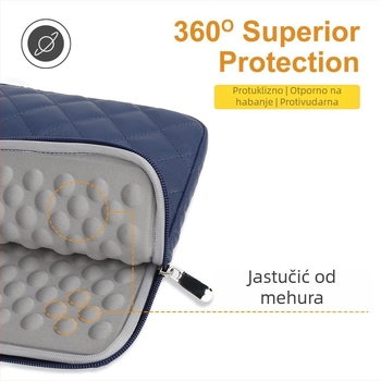 Torba za laptop i tablet s vodootpornim dizajnom, antibakterijska, otporna na habanje, Oxford tkanina, unisex