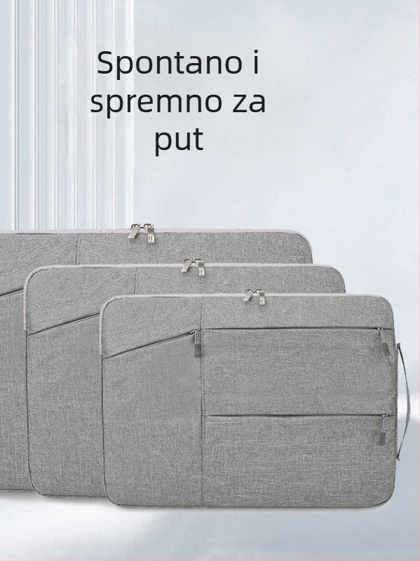 Zaštitna torbica za notebook/tablet – Oxford tkanina, otporna na habanje i udare, podstava od poliestera i pamuka, gradski minimalistički stil, jednostavan uzorak