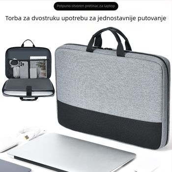 Torba za notebook i tablet od Oxford tkanine, vodootporna, ultralagana, otporna na habanje, proširiva, gradski stil