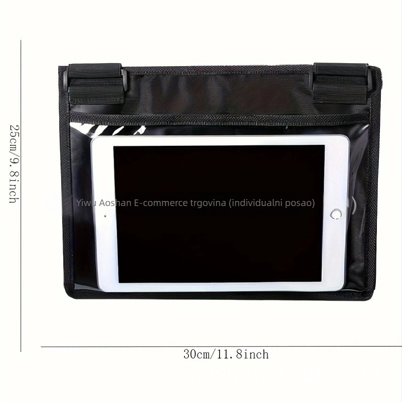 Oshine vodootporna torba za tablet, 300D Oxford platno, prozor za pregled, odjeljak za suhe i mokre, gradski minimalistički stil, unisex