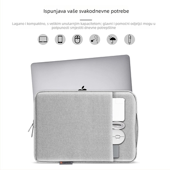 Univerzalna navlaka za tablet i prijenosno računalo, poliestersko tijelo i podstava od poliestera, prozračna, vodootporna, otporna na habanje, lagana