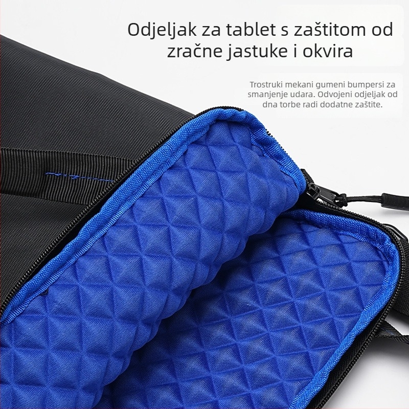Torba za pohranu tableta — vodootporna, otporna na udarce, otporna na habanje, ultra lagana, dizajn preko ramena
