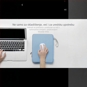 Kućište za iPad, PU koža, otporno na habanje i udarce, gradski minimalistički stil, podstava od poliestera